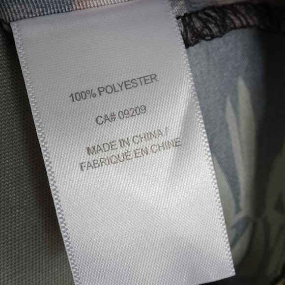 Cleo one shoulder flowy boho multi colour print chevron floral top NWT sz 2X - Picture 4 of 5